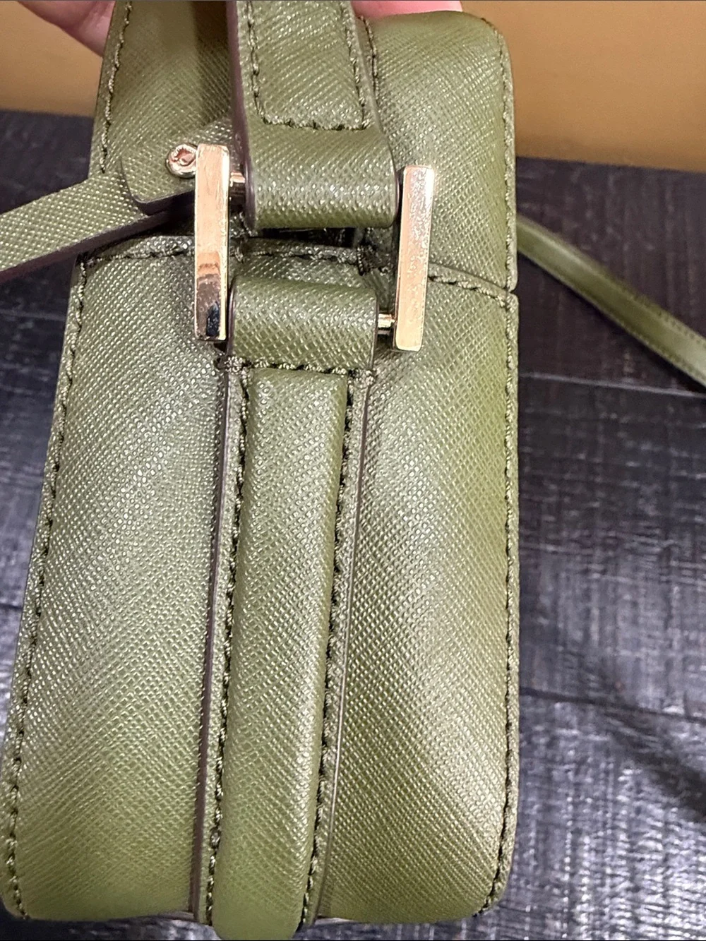kate spade Olive Green Crossbody Camera Bag